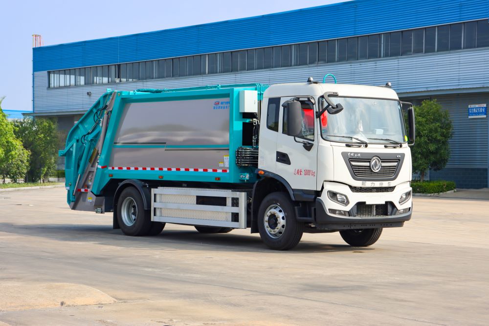 東風(fēng)天錦14方純電動(dòng)壓縮式垃圾車(chē)