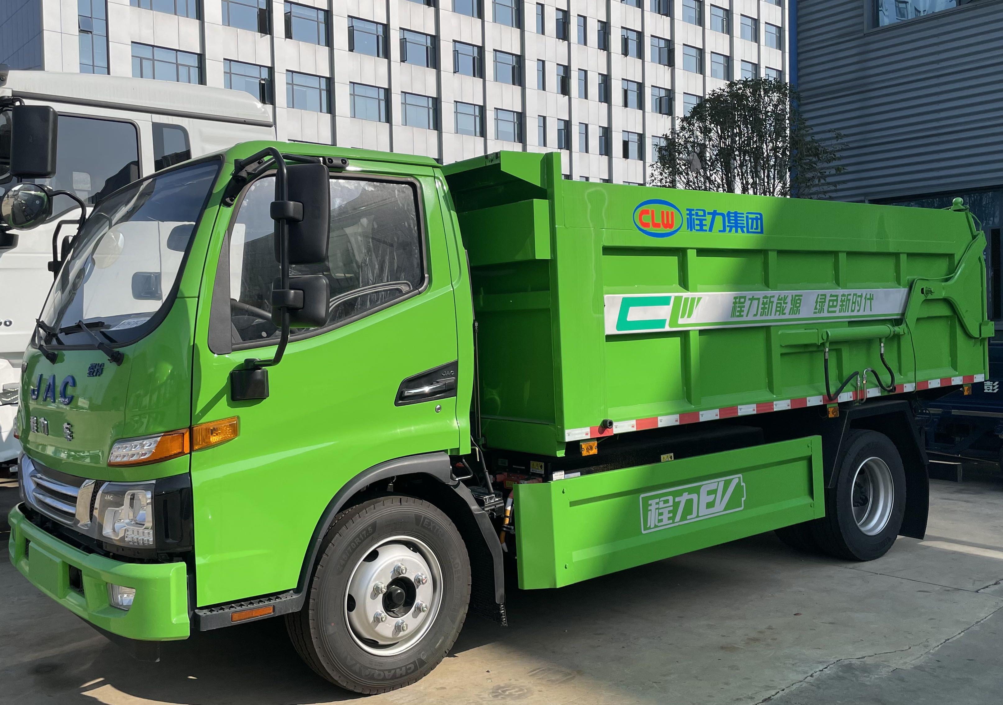 江淮駿鈴純電動(dòng)廂式垃圾運(yùn)輸車(chē)